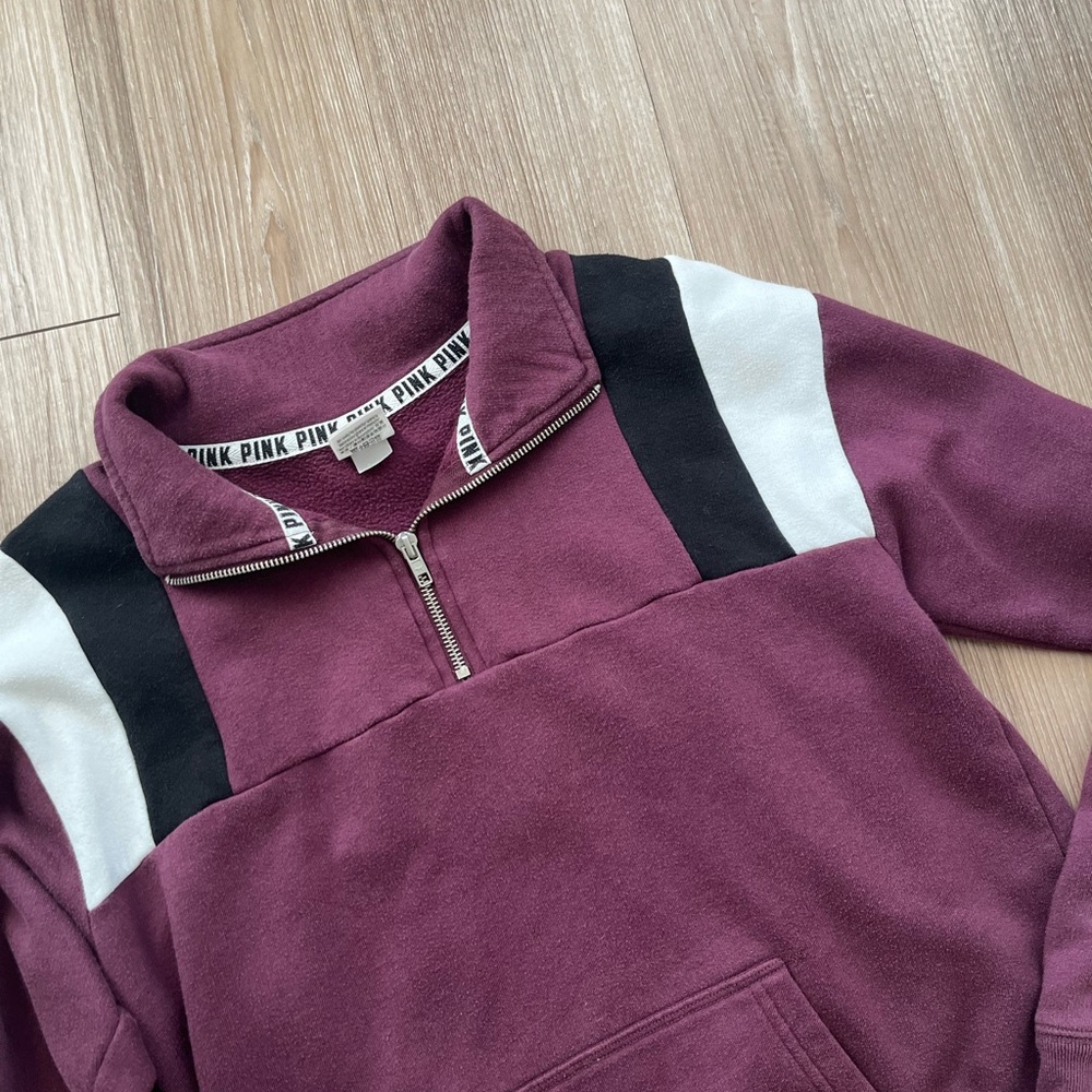 PINK VS Quarter Zip Sweatshirt